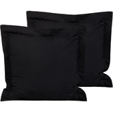 NTBAY 2 Pack 100% Microfiber Square Pillow Shams - NTBAY