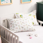 2 Pack Cotton Jersey Knit Toddler Travel Pillowcases|NTBAY®️ - NTBAY