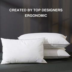 2-Pack Hotel Quality Bed Pillows - Soft & Supportive for All Sleepers|NTBAY®️