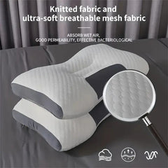 Ergonomic Massage Neck Pillow – Soft & Adjustable Support