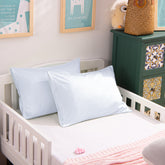 5-Piece Cotton Toddler Bedding Set, Safe & Hypoallergenic Blanket Set - NTBAY