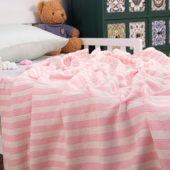 NTBAY Cotton Cable Knit Baby Blanket – Soft & Breathable