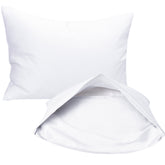 NTBAY 2 Pack Cotton 13" x18" Pillows with Toddler Microfiber Pillowcases