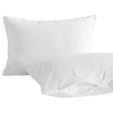 NTBAY 2 Pack Cotton 13" x18" Pillows with Velvet Toddler Pillowcases