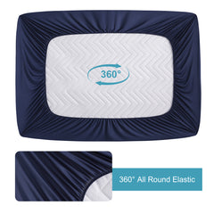 NTBAY Waterproof Mattress Protector with 15" Deep Pocket