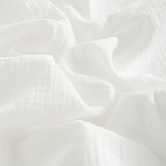 NTBAY 2 Pack Muslin Cotton Crib Sheets, Soft and Breathable Double Layer Baby Crib Sheets