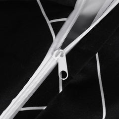 NTBAY Twin Duvet Cover Set – Soft Microfiber, Brick Print