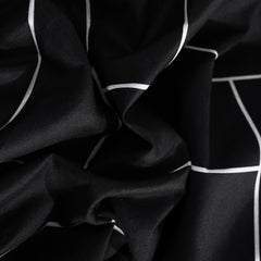 NTBAY Twin Duvet Cover Set – Soft Microfiber, Brick Print