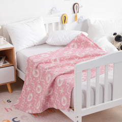 3 Layer Muslin Cotton Jacquard Toddler Blanket|NTBAY®️ - NTBAY