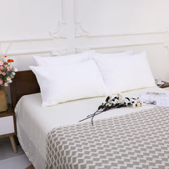 4 Pack Microfiber Waterproof Pillow Protectors with Hidden Zipper|NTBAY®️ - NTBAY