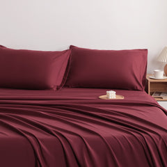 NTBAY Microfiber Bed Sheet Set – Soft, Wrinkle & Stain Resistant