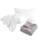 5-Piece Cotton Toddler Bedding Set, Safe & Hypoallergenic Gift Set - NTBAY