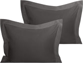 Organic Cotton Pillow Shams – Set of 2, Soft & Silky Sateen, 800TC|NTBAY®️