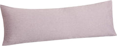 NTBAY Washed Cotton Body Pillow Cover – Soft & Breathable