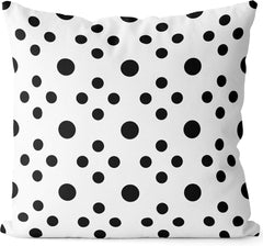 NTBAY Bedsum Set of 4 Black & White Geometric Throw Pillow Covers