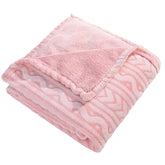 NTBAY Plush Flannel Baby Blanket – Soft & Warm, 30x40 inches