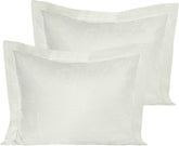 NTBAY 2-Pack Washed Cotton Pillow Shams – Soft & Breathable