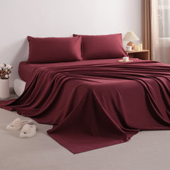 NTBAY Microfiber Bed Sheet Set – Soft, Wrinkle & Stain Resistant
