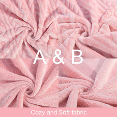 NTBAY Plush Flannel Baby Blanket – Soft & Warm, 30x40 inches