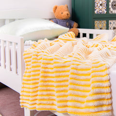 NTBAY Plush Flannel Baby Blanket – Cozy & Soft, 30x40 inches