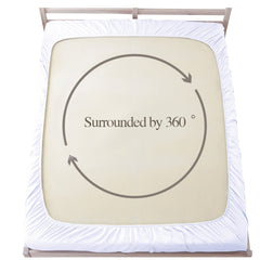 Ultra Soft Microfiber Fitted Sheet – Breathable & Deep Pocket Design|NTBAY®️