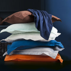 NTBAY 2 Pack Satin Pillow Shams with Envelope Closure - NTBAY