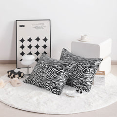 NTBAY 2 Pack Silk Satin Pillowcases with Envelope Closure - NTBAY