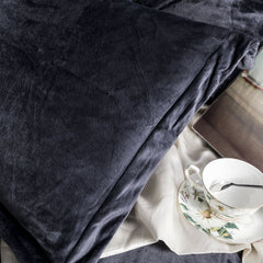 NTBAY 3 Pieces Luxury Velvet Flannel Duvet Cover Set - NTBAY