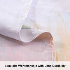 NTBAY 3 Pieces Sunflowers Pattern Microfiber Duvet Cover Set - NTBAY