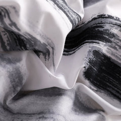 NTBAY 3 Pieces ink Pattern Microfiber Duvet Cover Set - NTBAY