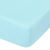 NTBAY 2 Pack 28 x 52 Inches Microfiber Fitted Crib Sheets 28 x 52 inches / Aqua - NTBAY