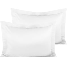 NTBAY 2 Pack Satin Pillow Shams with Envelope Closure - NTBAY