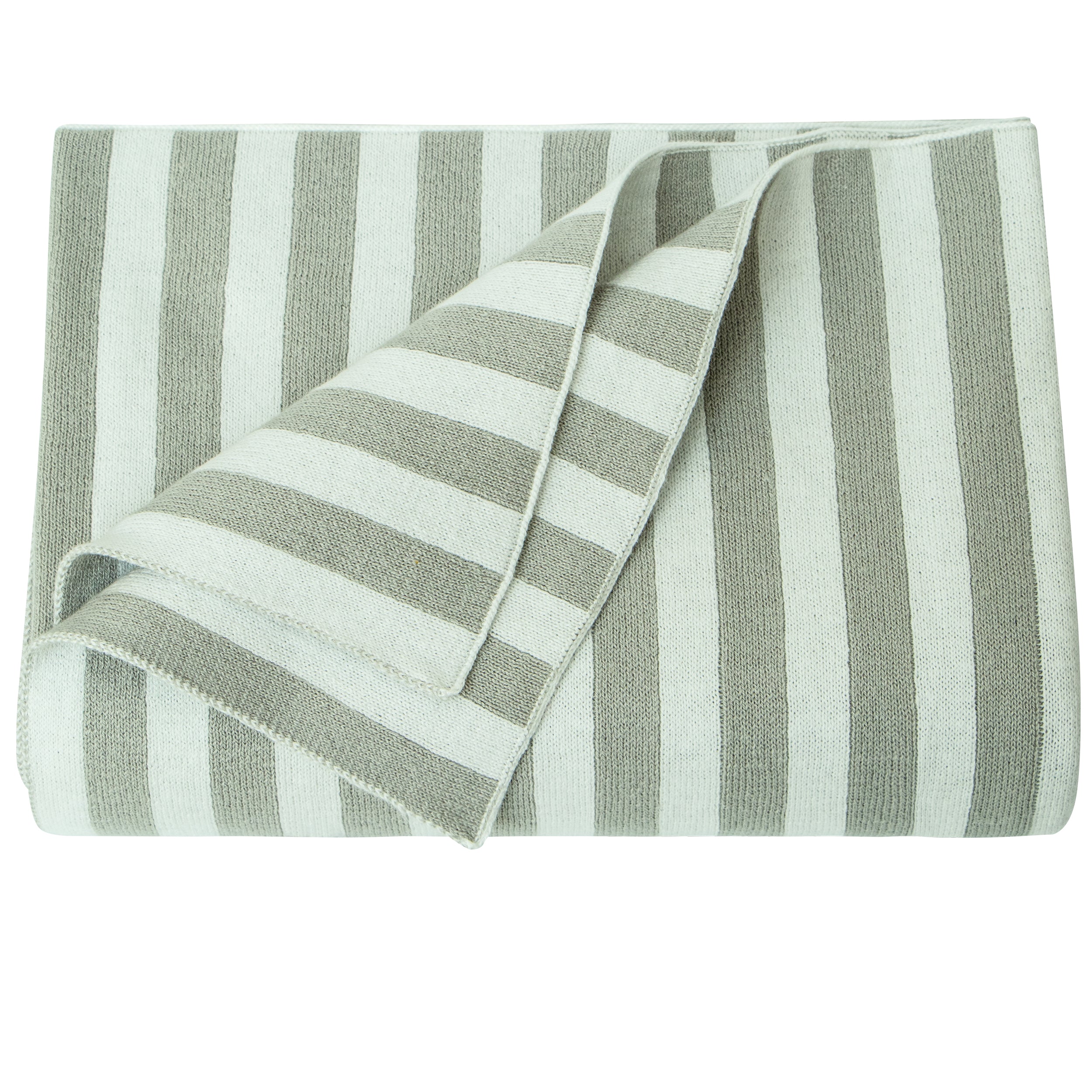 NTBAY Cotton Cable Knit Baby Blanket – Soft & Breathable