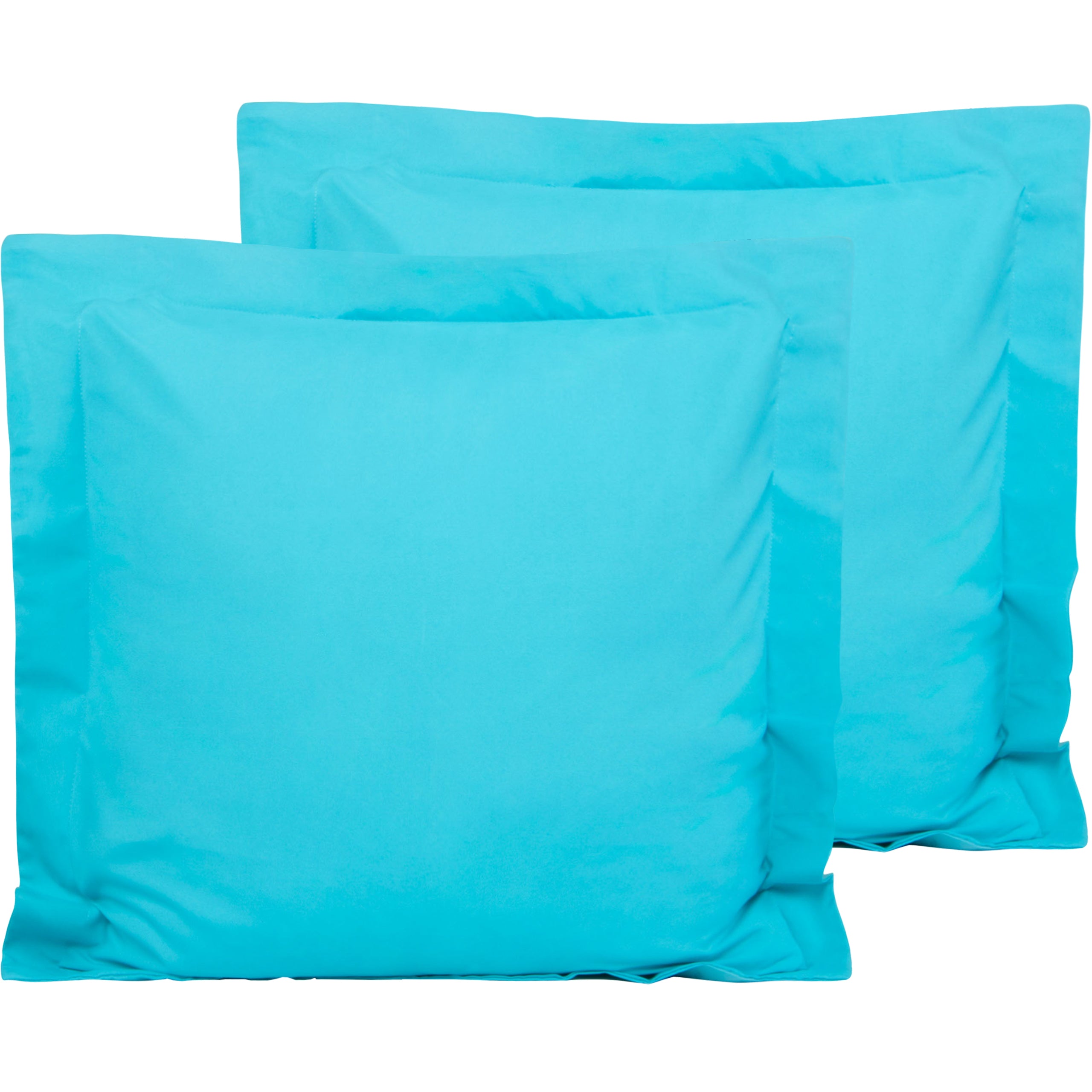 NTBAY 2 Pack 100% Microfiber Square Pillow Shams - NTBAY