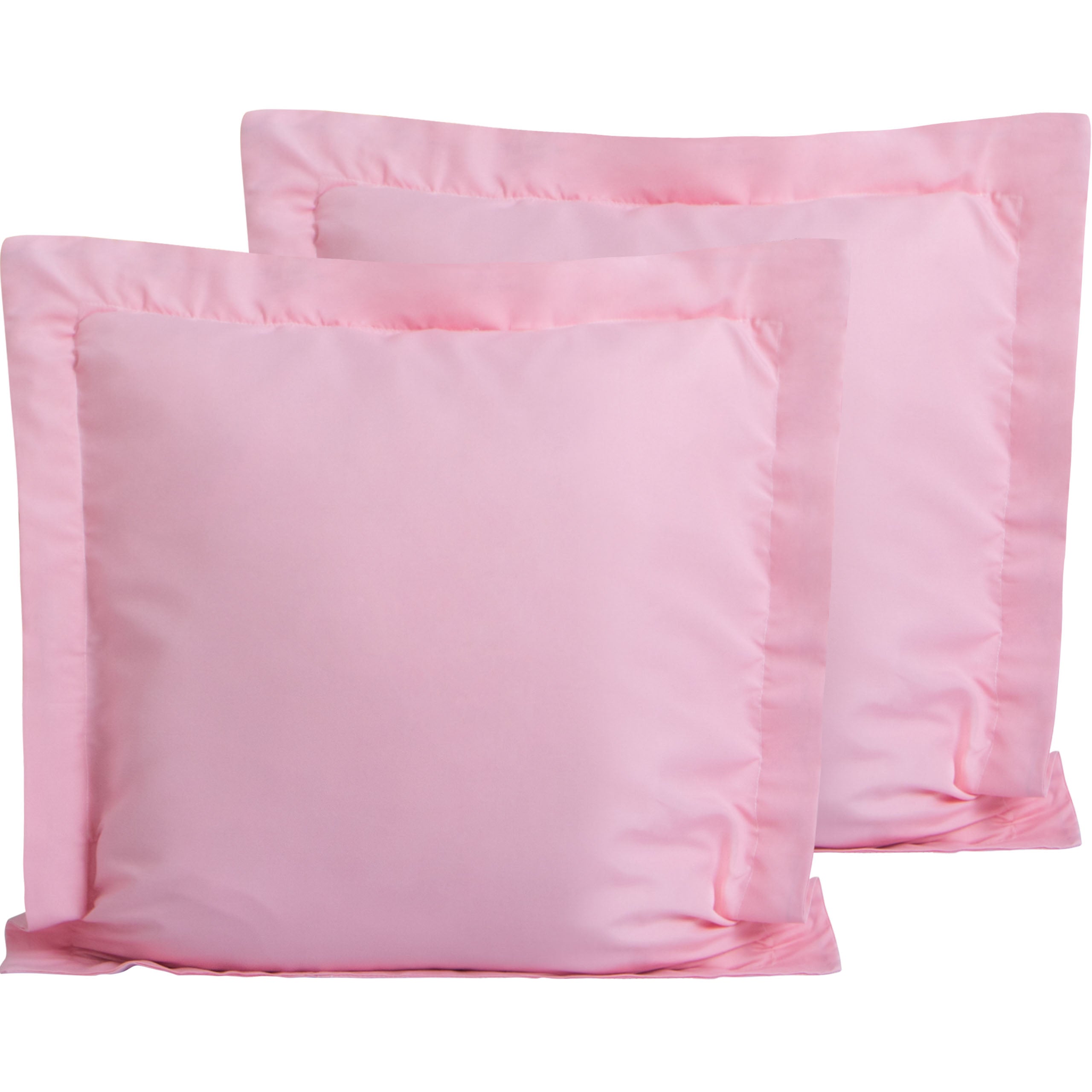 NTBAY 2 Pack 100% Microfiber Square Pillow Shams - NTBAY