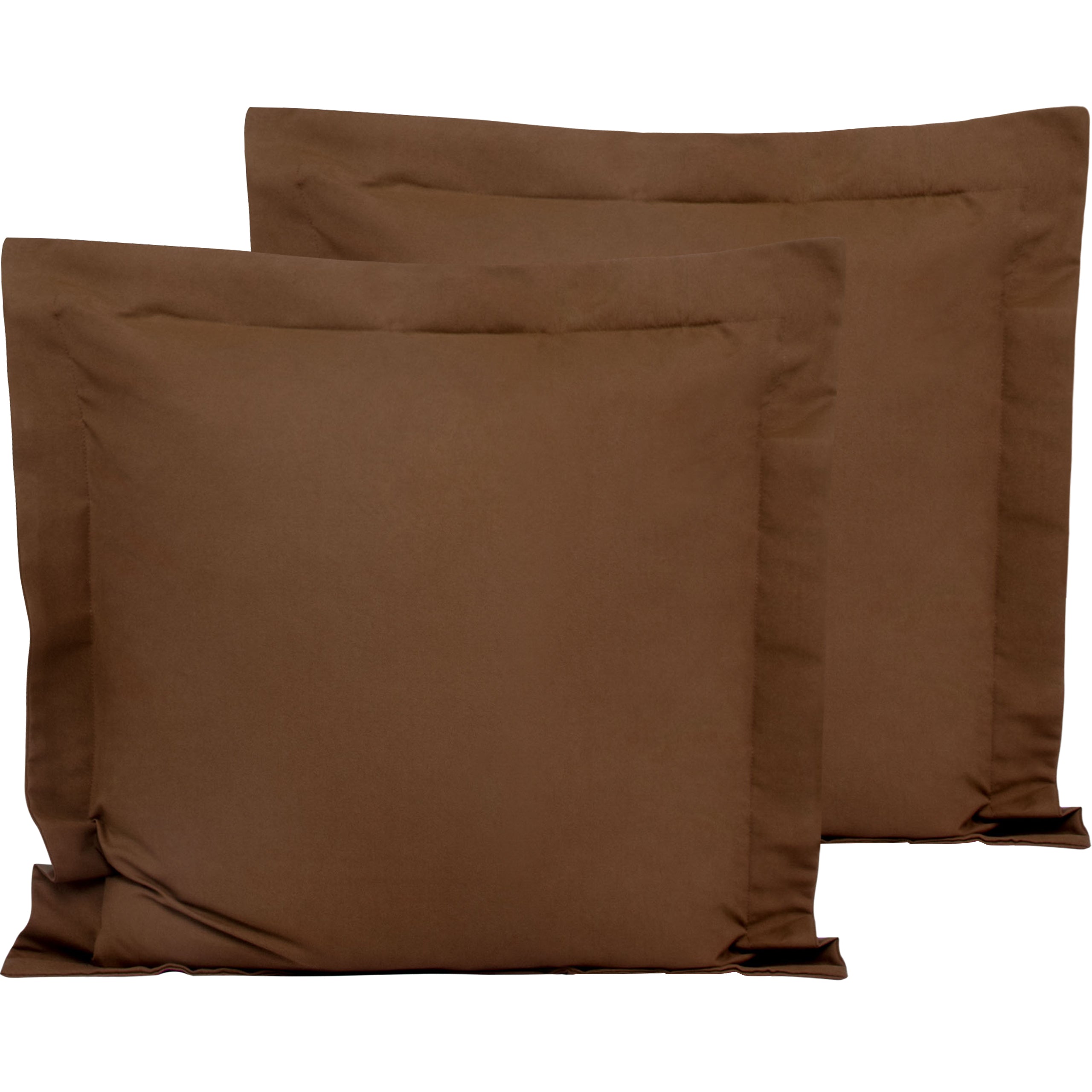 NTBAY 2 Pack 100% Microfiber Square Pillow Shams - NTBAY