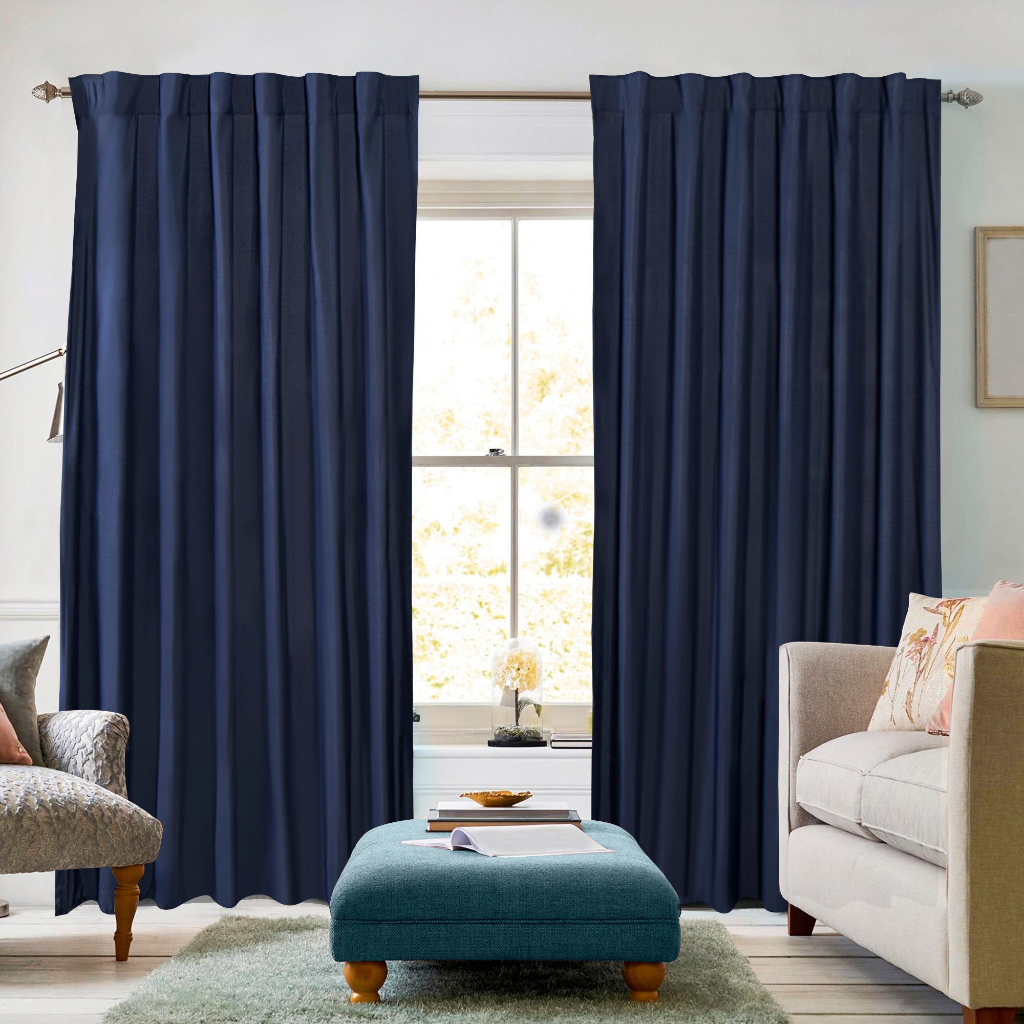 NTBAY Curtains of textile or plastic