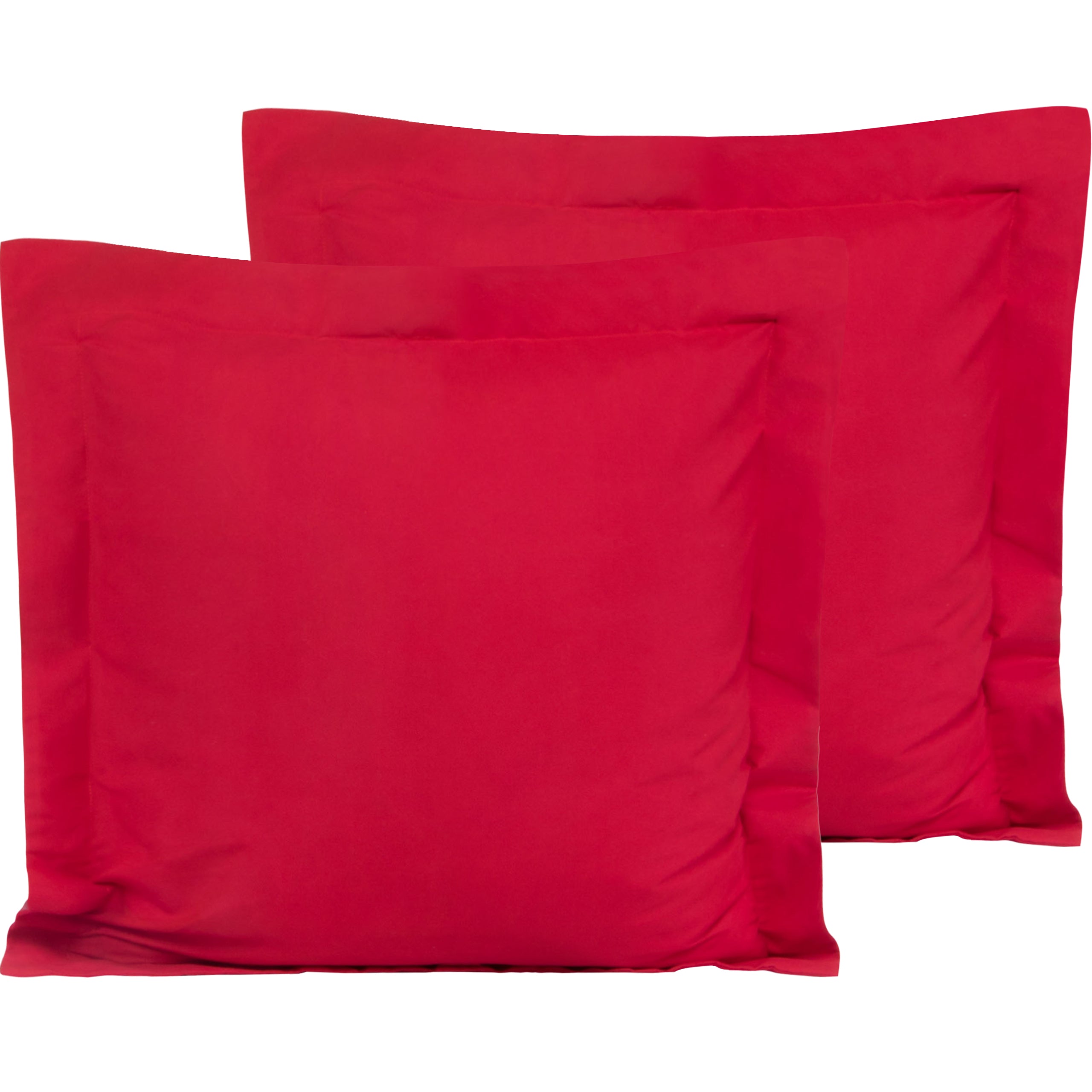 NTBAY 2 Pack 100% Microfiber Square Pillow Shams - NTBAY