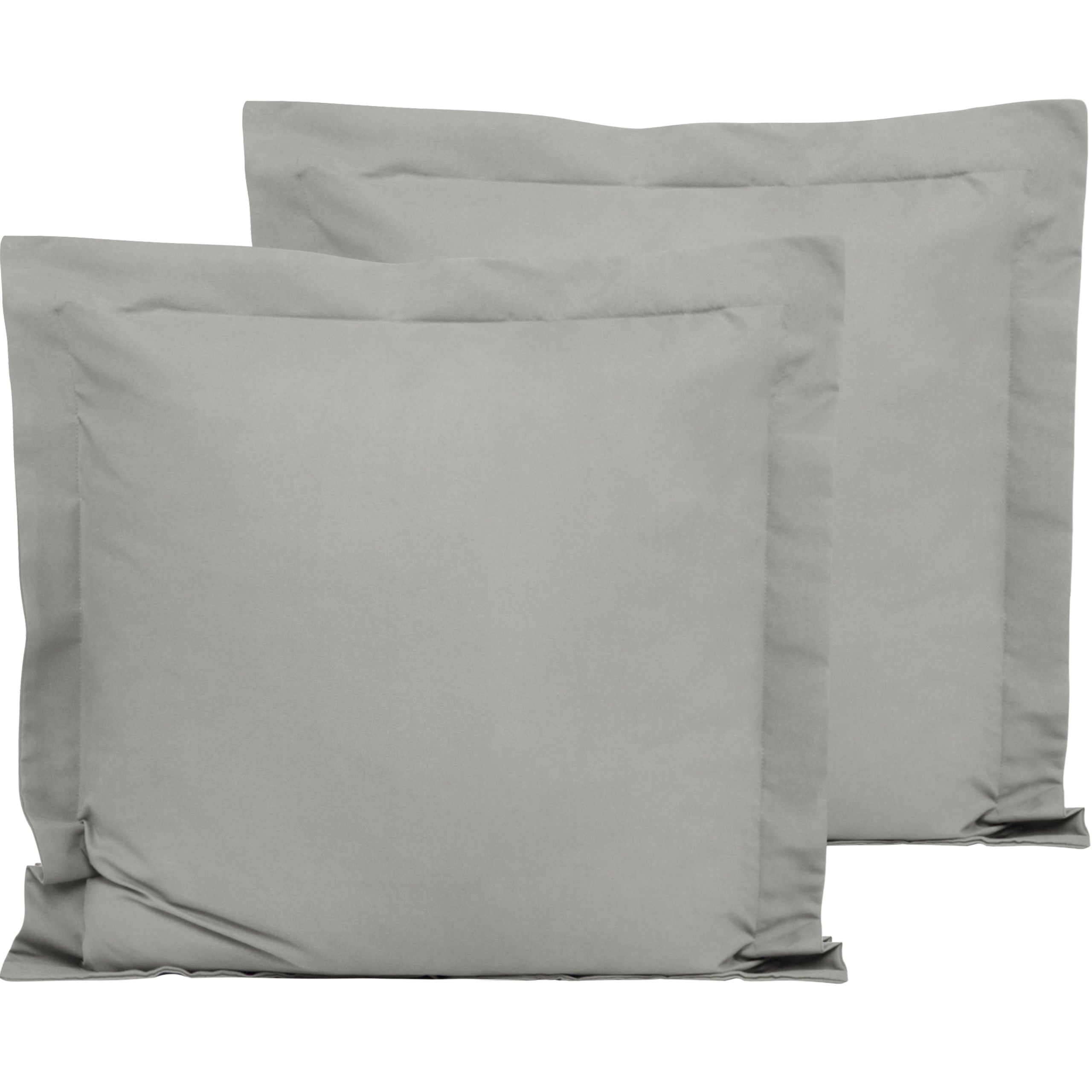 NTBAY 2 Pack 100% Microfiber Square Pillow Shams - NTBAY