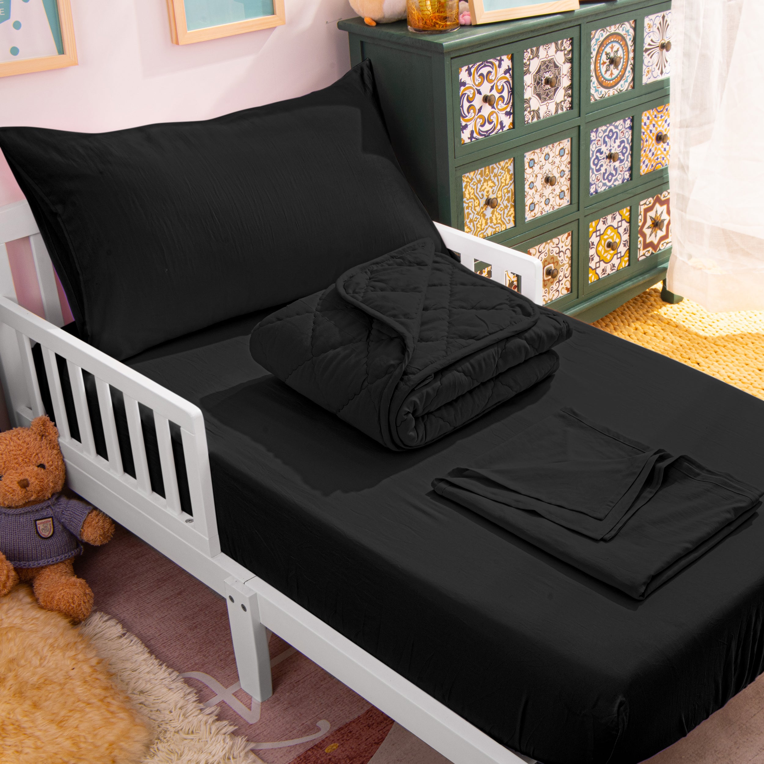 4 Pieces Soft Toddler Bedding Set|NTBAY®️ - NTBAY