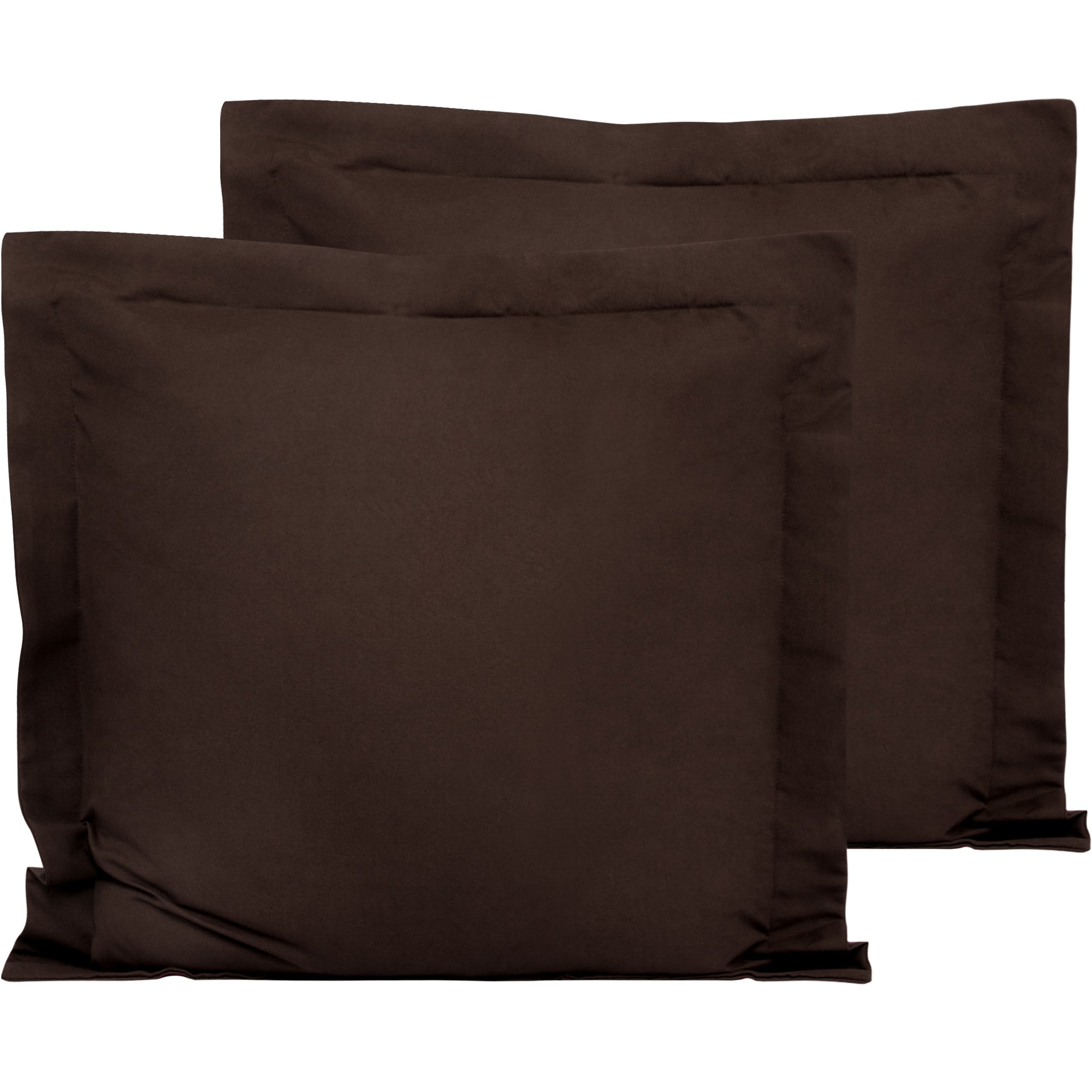 NTBAY 2 Pack 100% Microfiber Square Pillow Shams - NTBAY