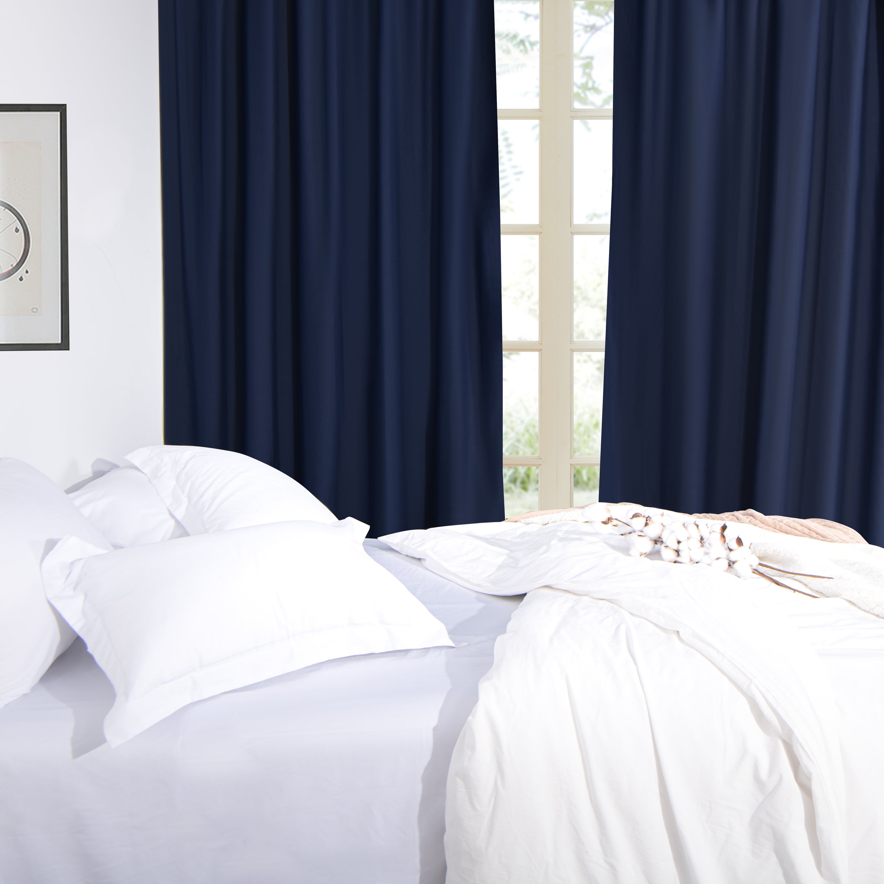 NTBAY Curtains of textile or plastic