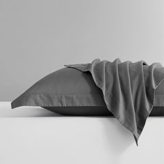 NTBAY 2 Pack 100% Microfiber Square Pillow Shams - NTBAY
