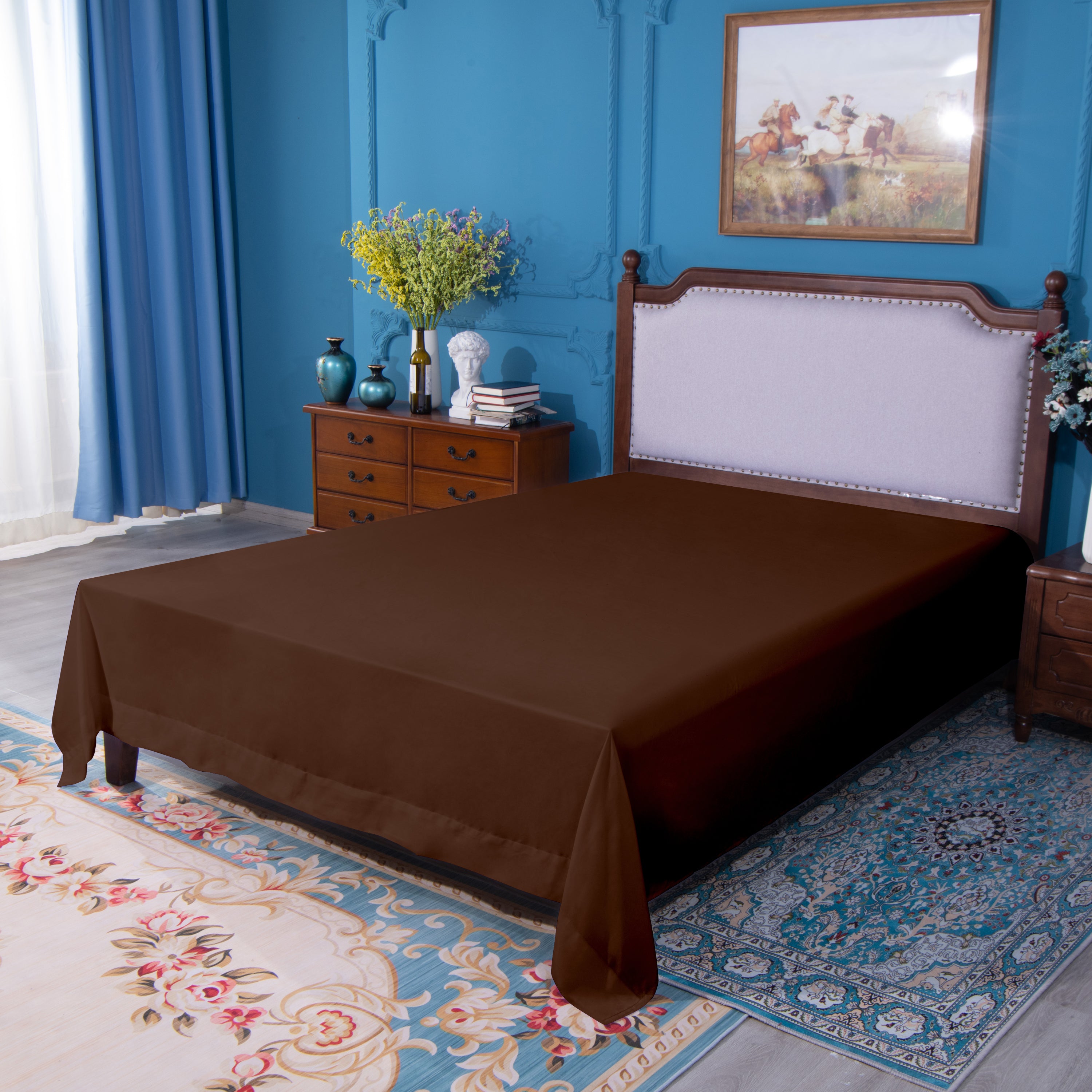 NTBAY Ultra-Soft Microfiber Flat Sheet – Breathable & Cozy