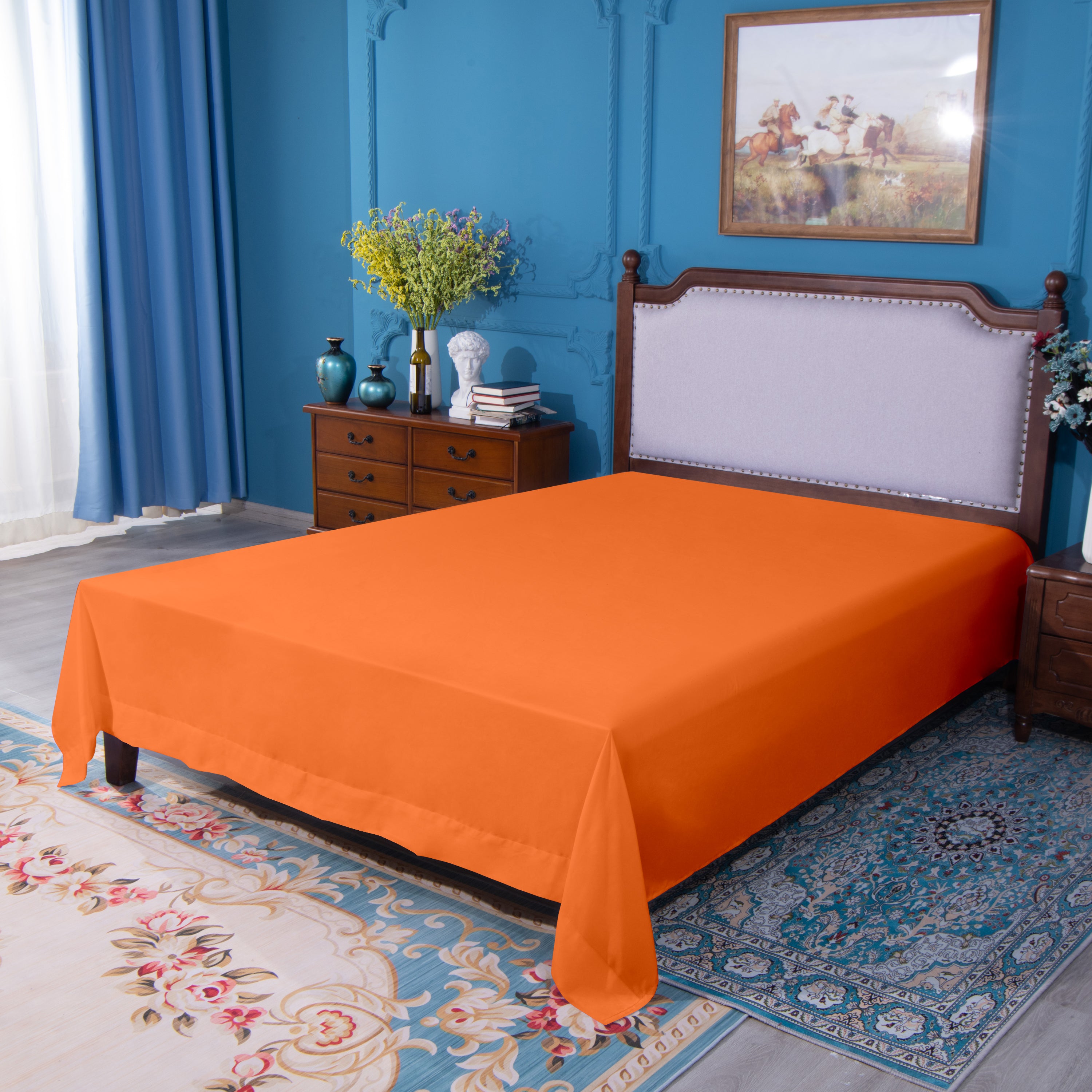 NTBAY Ultra-Soft Microfiber Flat Sheet – Breathable & Cozy