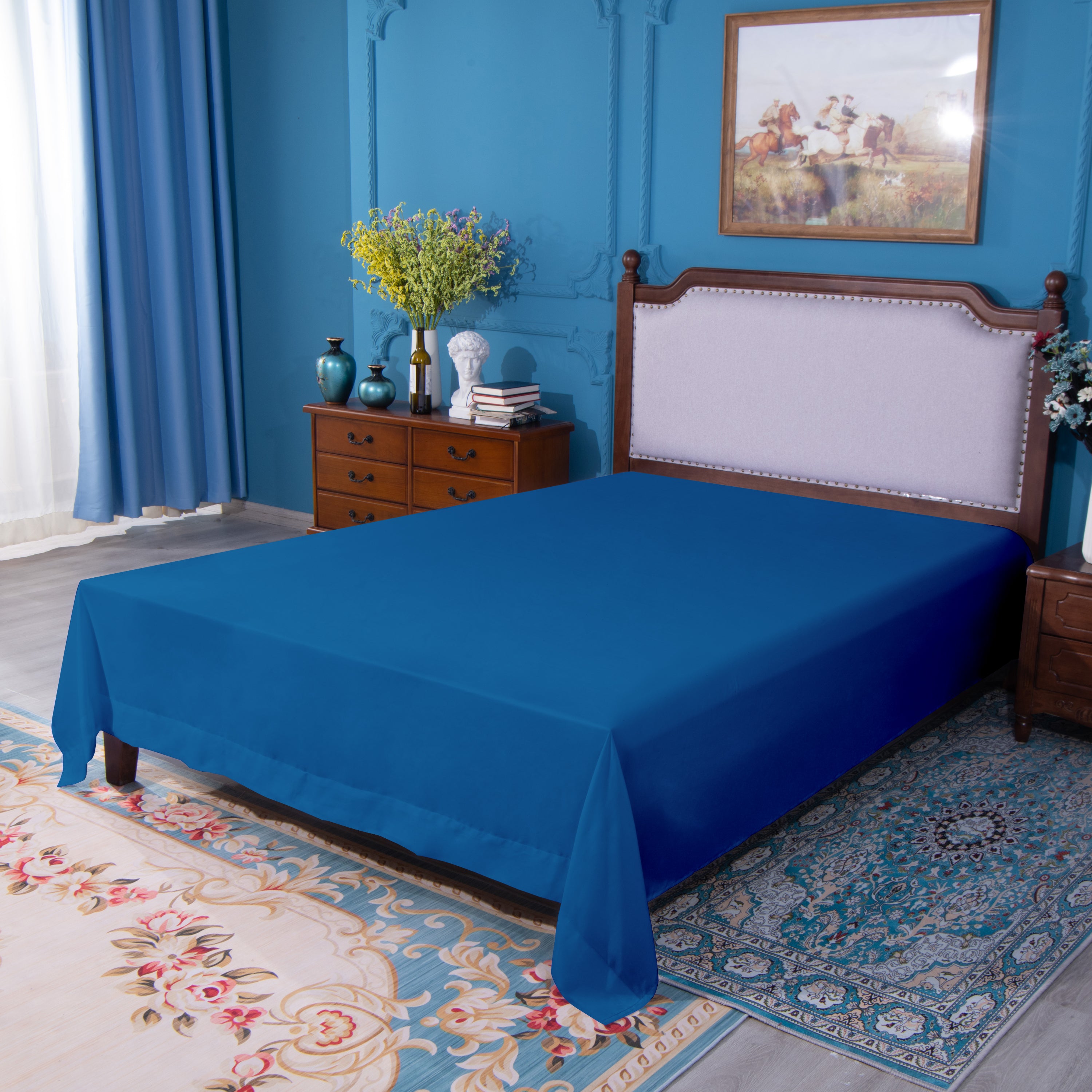 NTBAY Ultra-Soft Microfiber Flat Sheet – Breathable & Cozy
