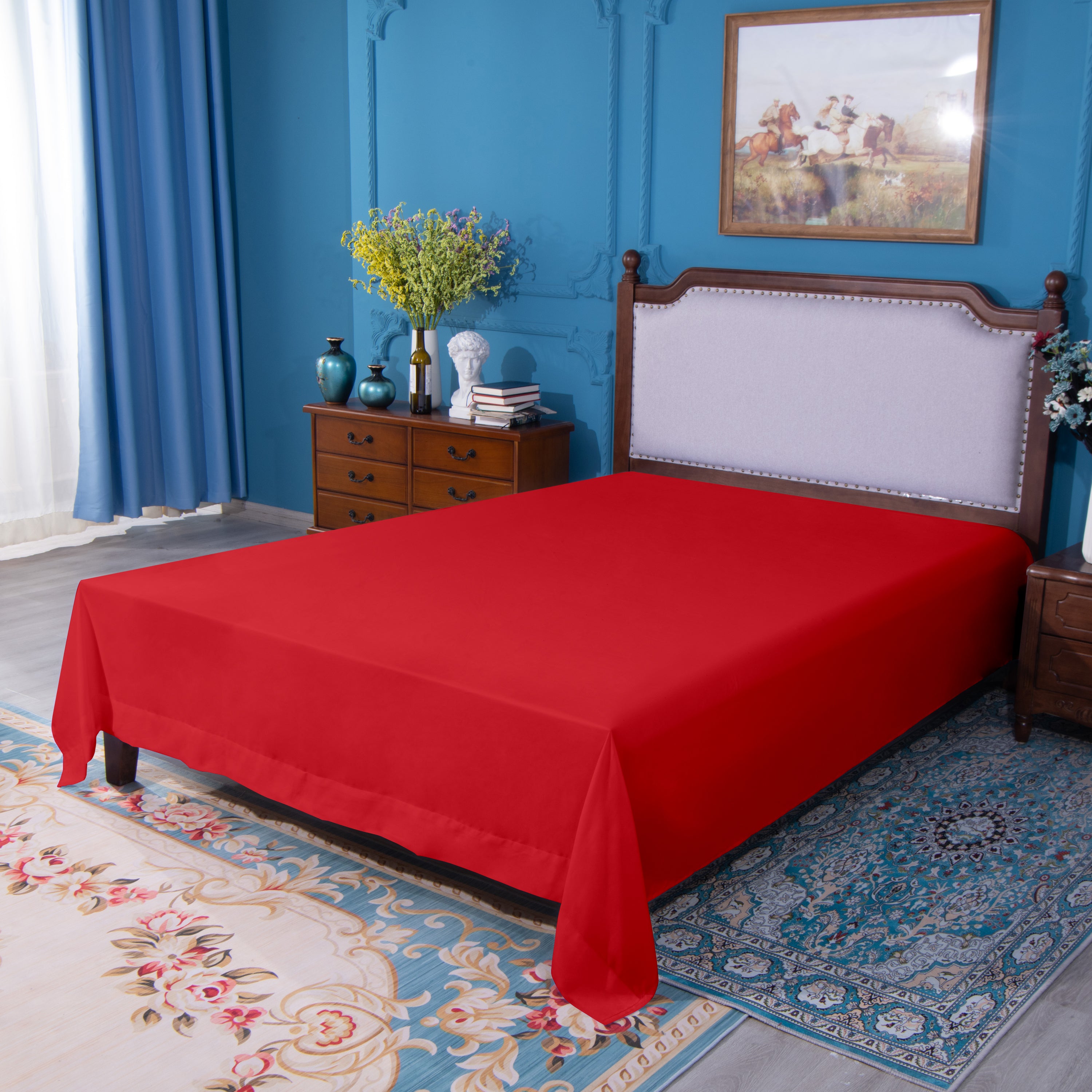 NTBAY Ultra-Soft Microfiber Flat Sheet – Breathable & Cozy