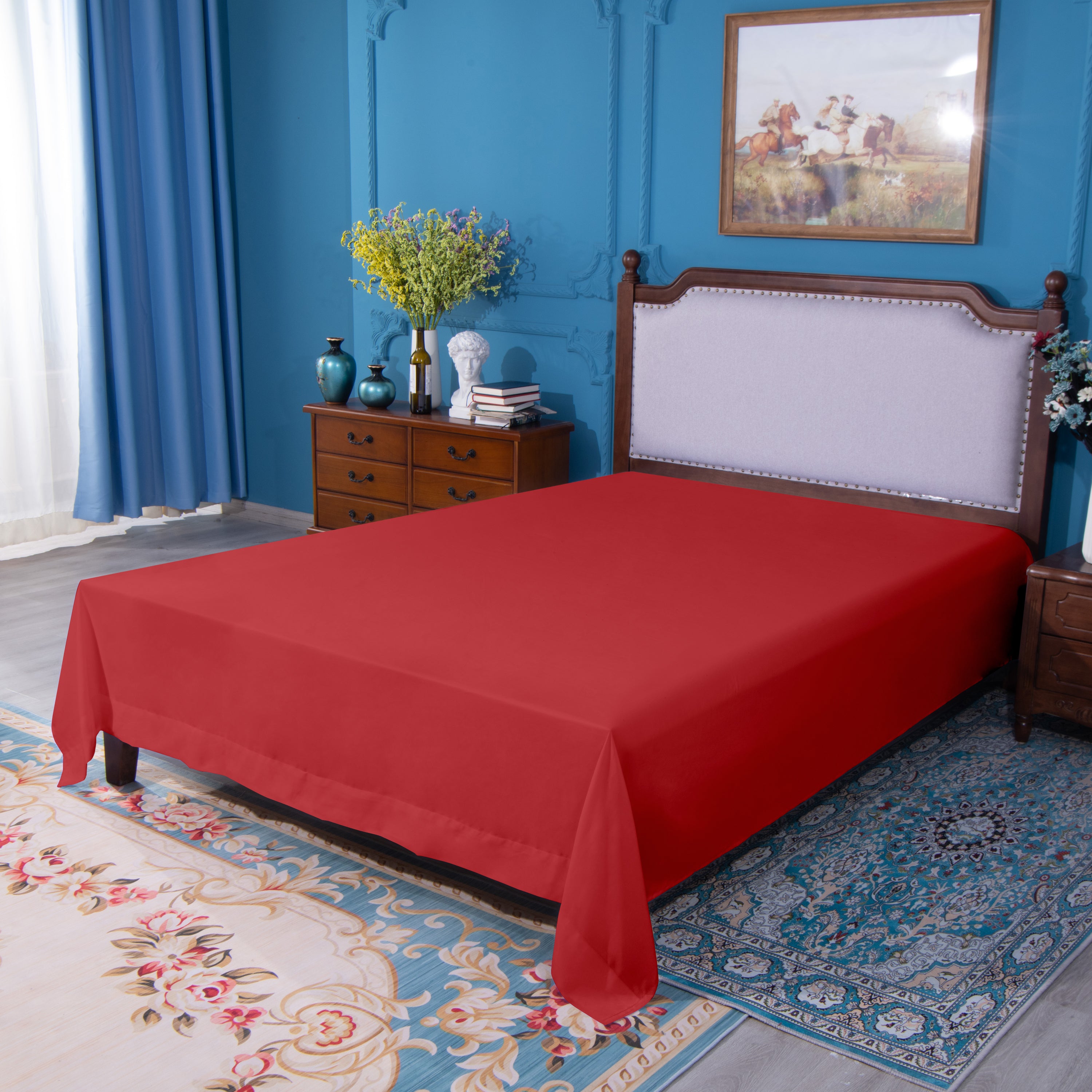 NTBAY Ultra-Soft Microfiber Flat Sheet – Breathable & Cozy