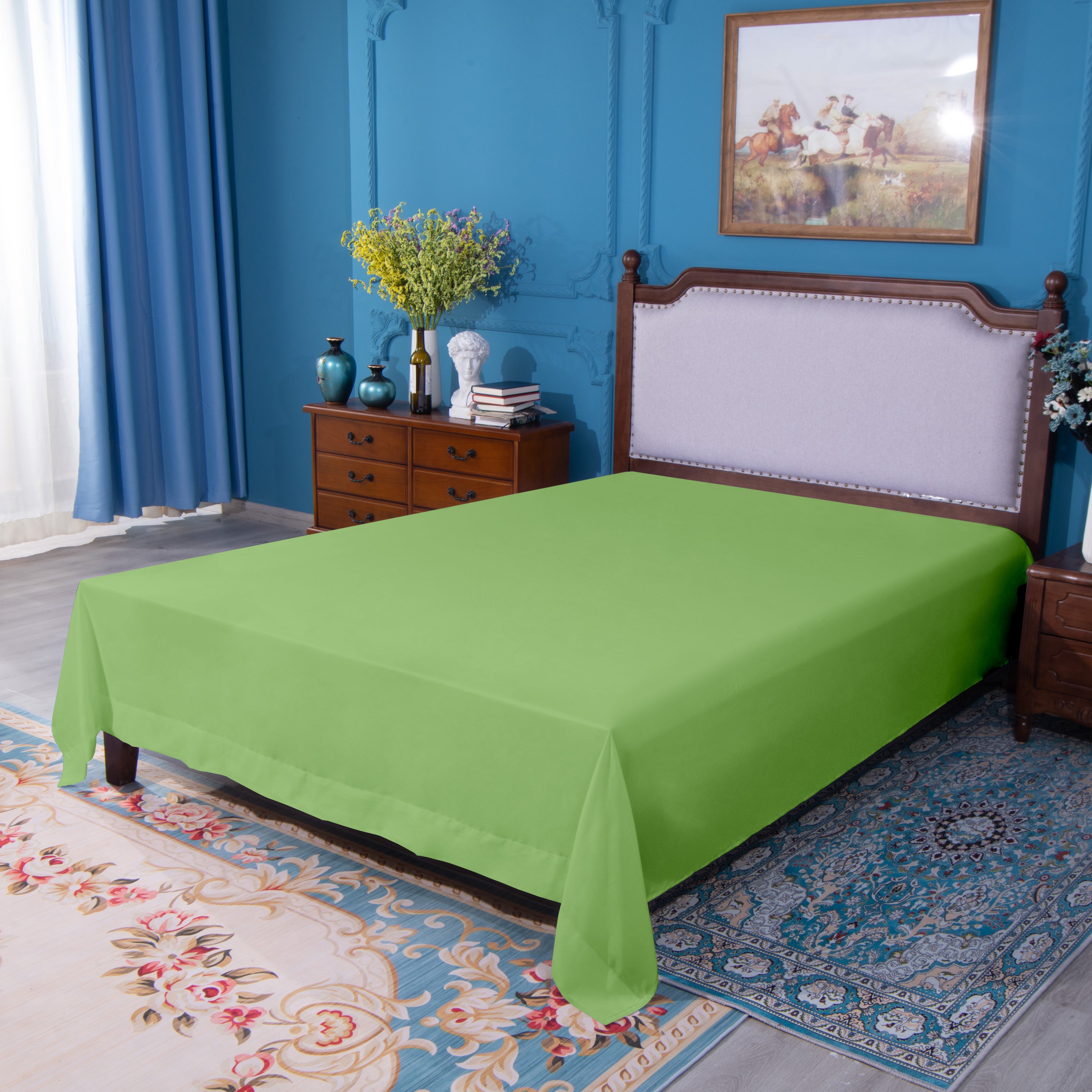 NTBAY Ultra-Soft Microfiber Flat Sheet – Breathable & Cozy