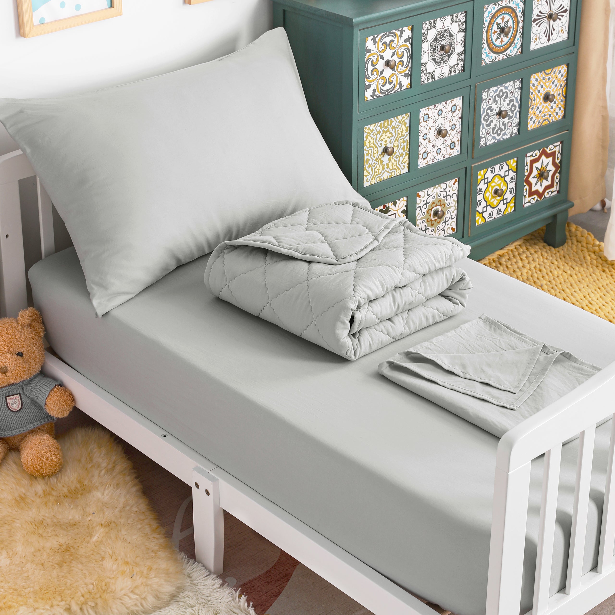 4 Pieces Soft Toddler Bedding Set|NTBAY®️ - NTBAY